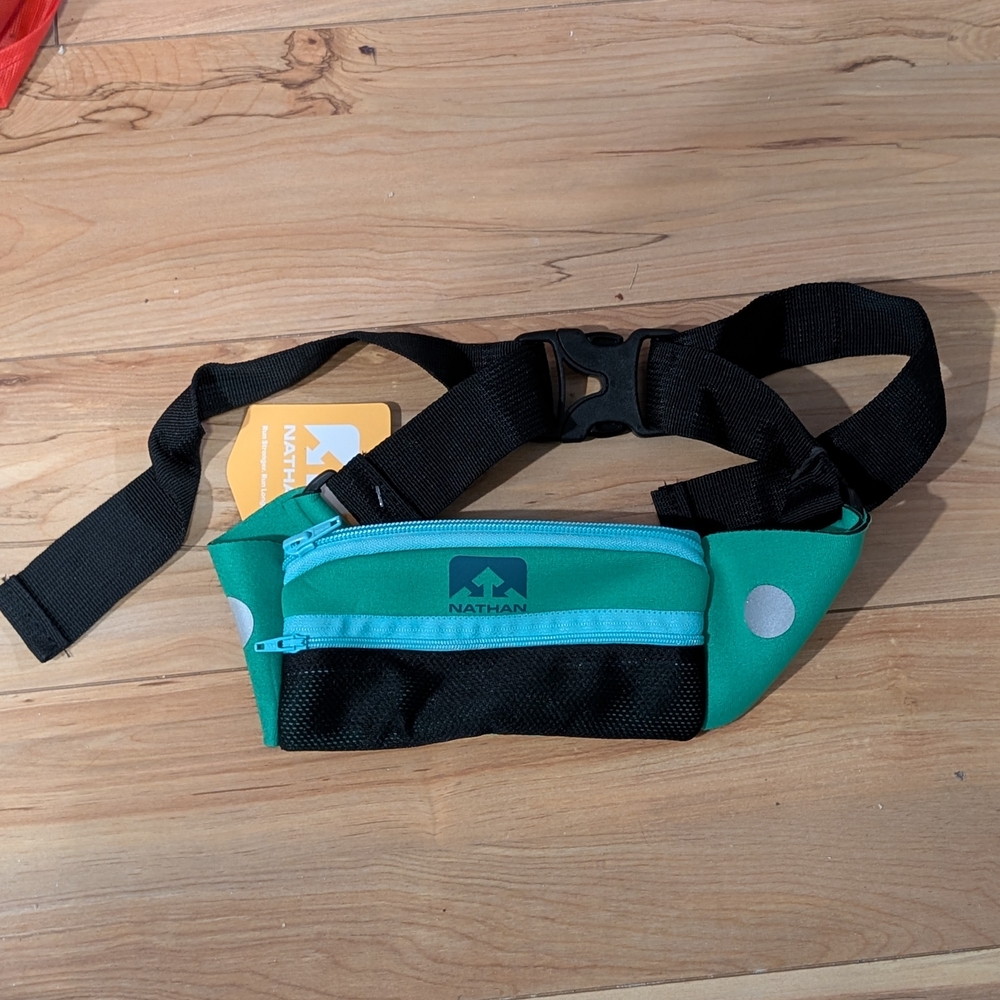 Nathan Teal and Black Waist Pack